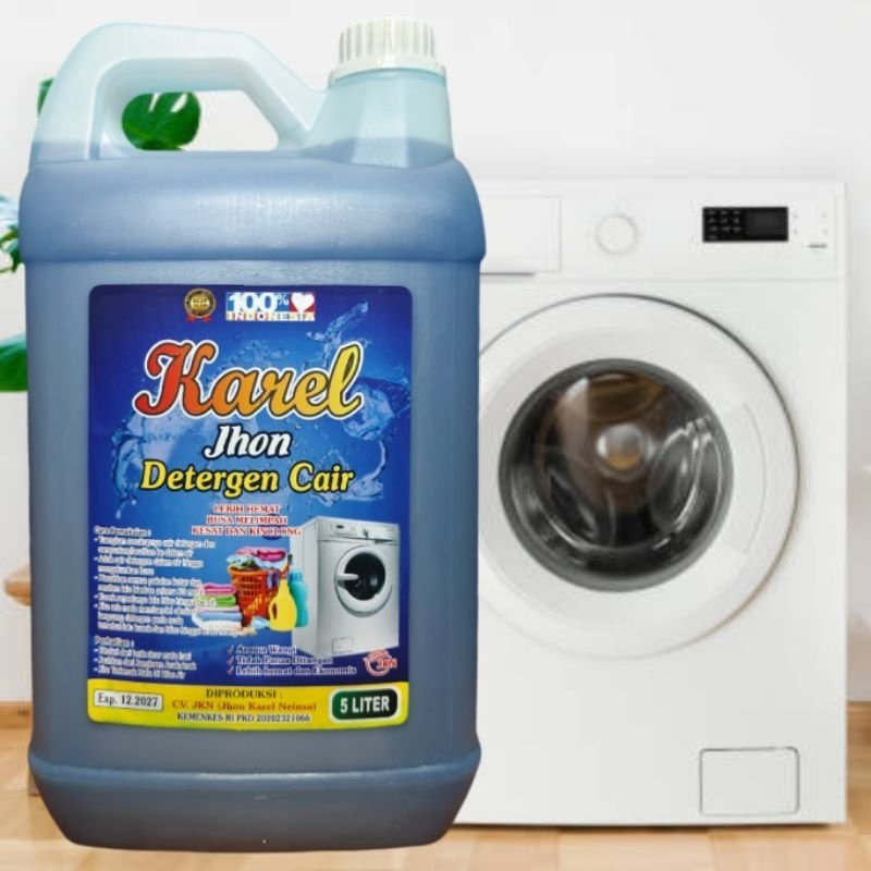 Deterjen Cair Laundry Jerigen 5 liter Akasia "Karel Jhon" Sabun Cair Cuci Baju MURAH - Image 2