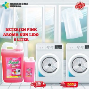 Deterjen Cair Laundry 5 Liter Wangi Tahan Lama – Karel Jhon Sun Lido Pink