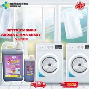 Deterjen Cair Laundry 5 Liter Wangi Tahan Lama – Karel Jhon Diana Ungu
